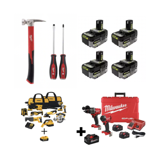 Today only: Up to 60% off combo kits, power tools & accessories