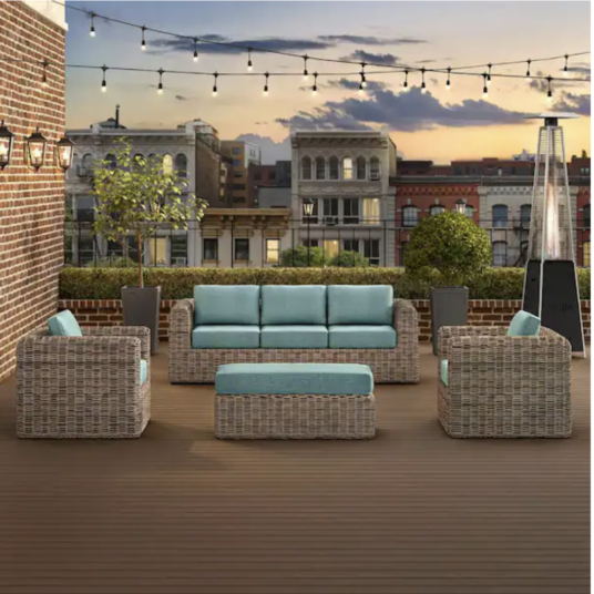 Save up to 64% on patio furniture sets at The Home Depot