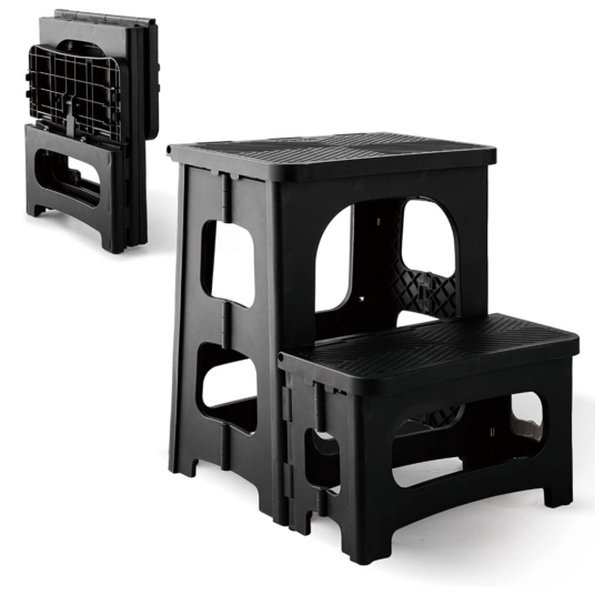 Topfun 2-step folding step stool for $29