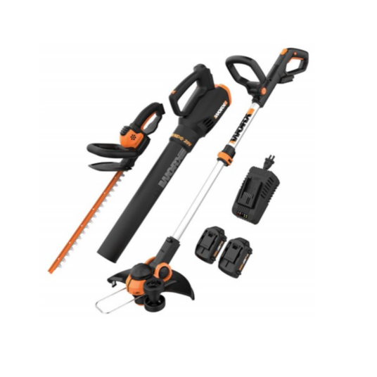 Today only: Worx 20V GT 3.0 + turbine blower + hedge trimmer kit for $175