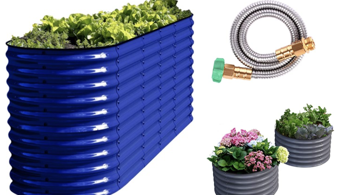 Garden beds and accessories from $12