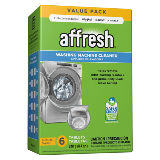 6-pack Affresh washing machine cleaner for $7