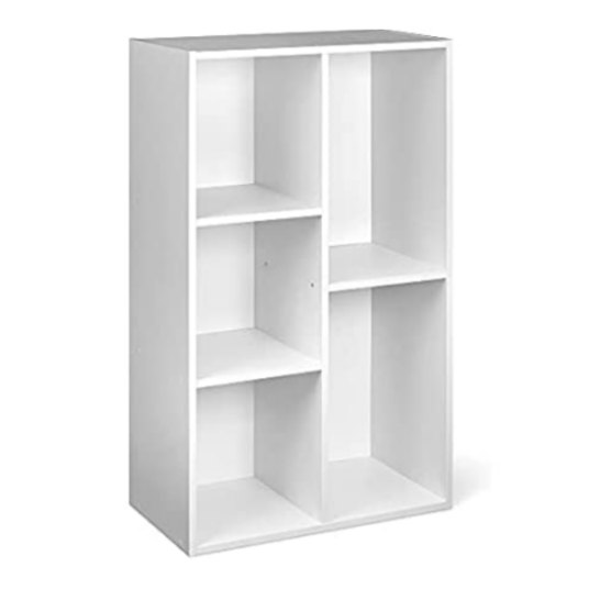 Amazon Basics 5-cube organizer bookcase for $30