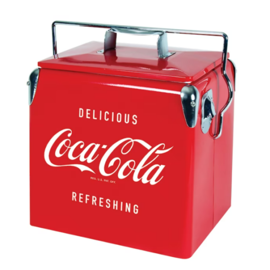 Today only: Coca-Cola retro 18-can ice chest cooler for $54