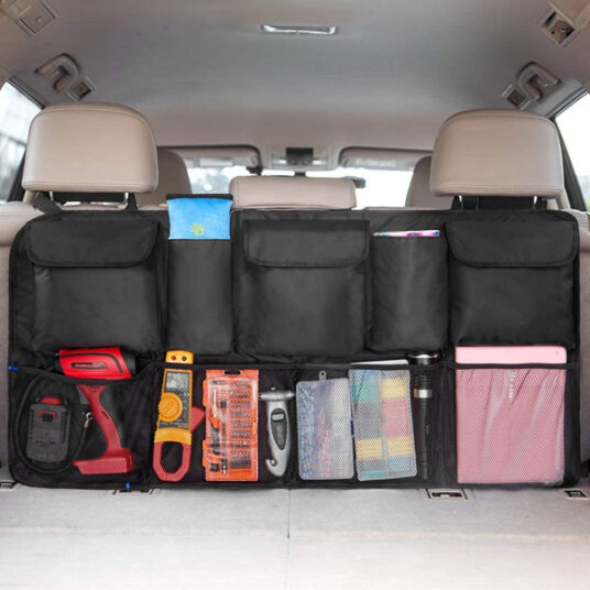 Car backseat organizer bag for $13