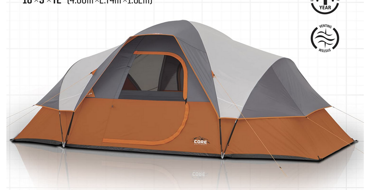 Core 9-person tent for $99