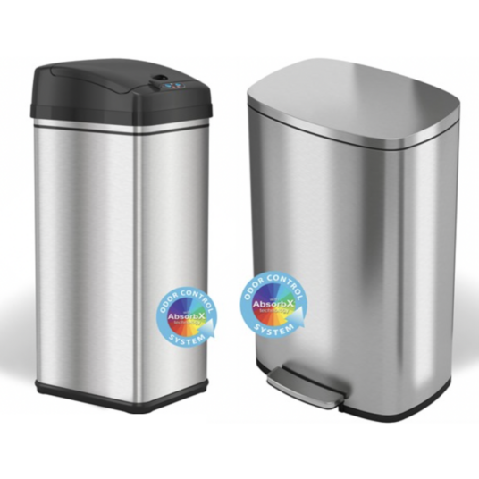 iTouchless trash cans from $53 at Woot