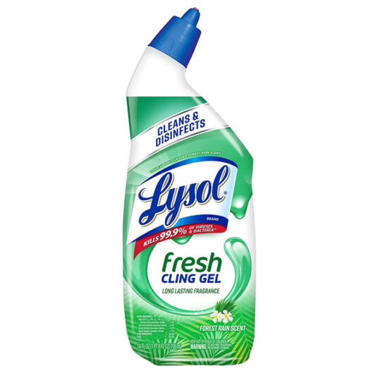 Lysol toilet bowl cleaner gel for $2