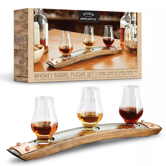 Studio Mercantile whiskey barrel flight set for $30