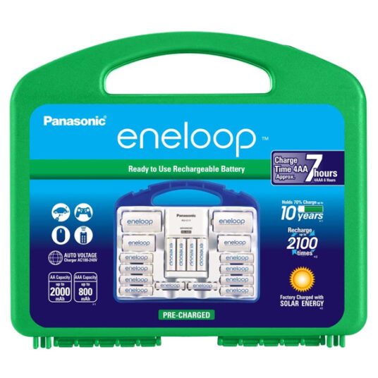 Panasonic Eneloop super power pack for $43