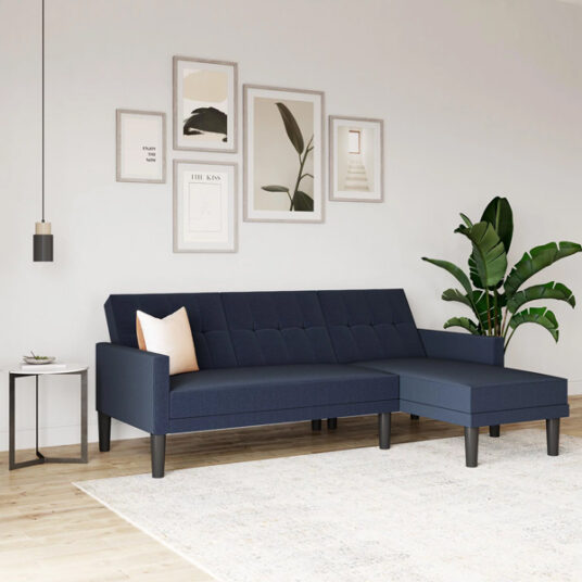 DHP Hudson small space sectional sofa for $245