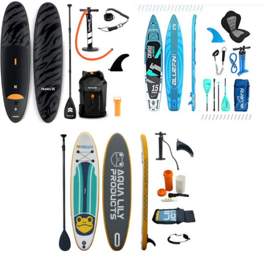 Hurley and other paddleboards from $220