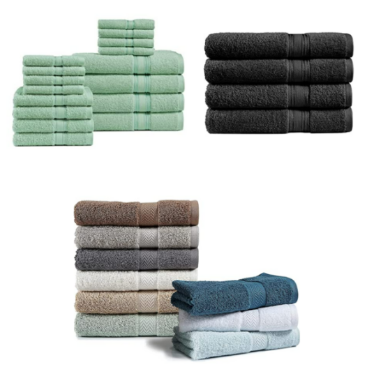 Today only: Chateau Home towel sets from $38