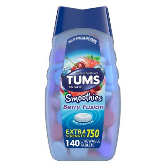 140-count TUMS Smoothies extra strength antiacid tablets for $4