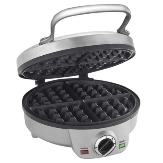 Today only: Cuisinart 4-slice stainless Belgian waffle maker for $46 shipped