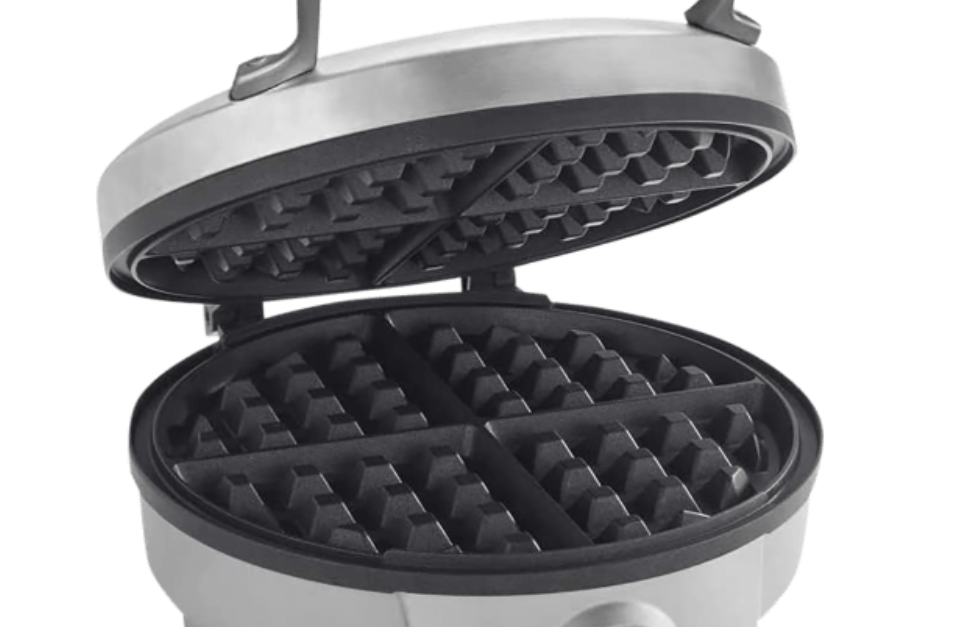 Today only: Cuisinart 4-slice stainless Belgian waffle maker for $46 shipped