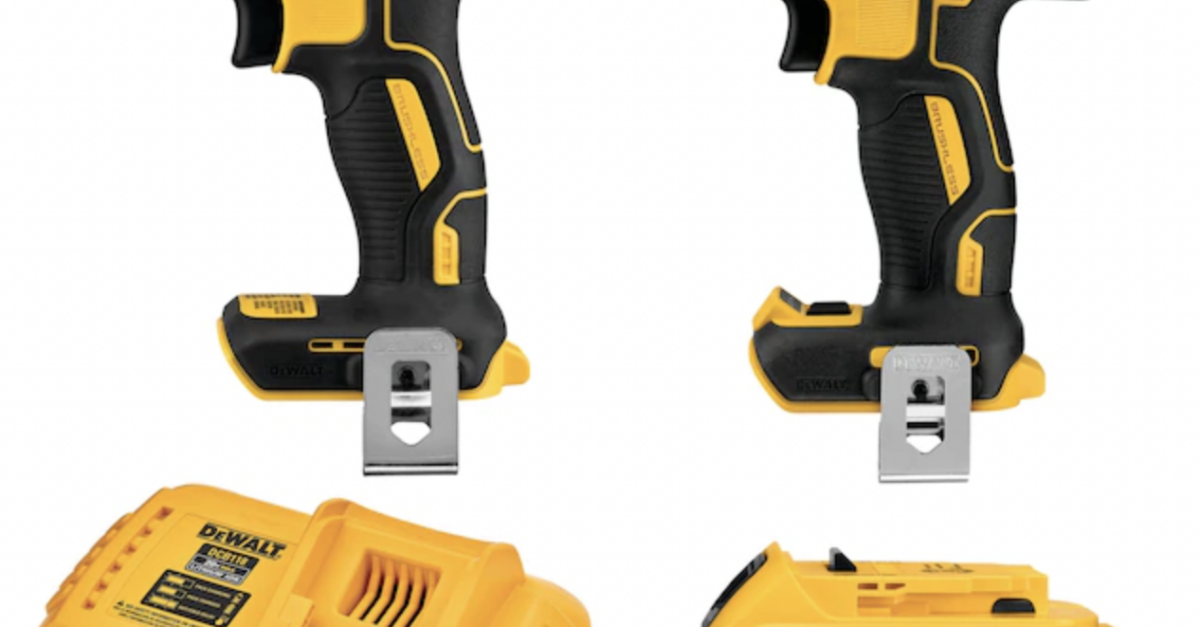 Today only: Dewalt XR 2-tool 20-volt max brushless power tool combo kit for $329