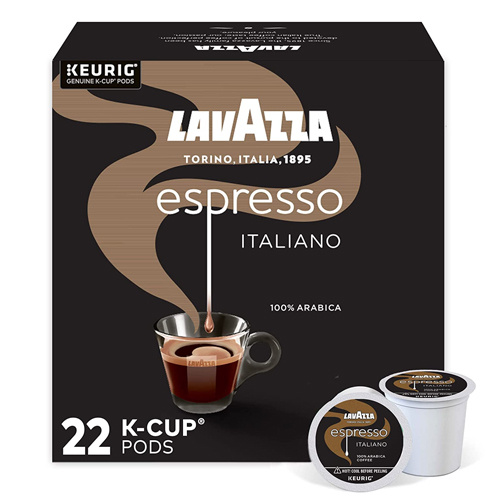 22-count Lavazza Espresso Italiano single-serve K-Cup pods for $9