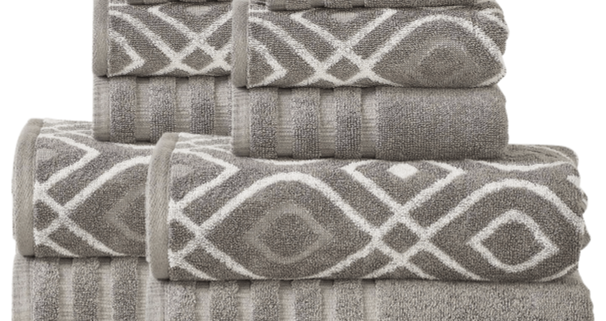 Today only: Modern Threads 12-piece 100% cotton towel set for $36 shipped