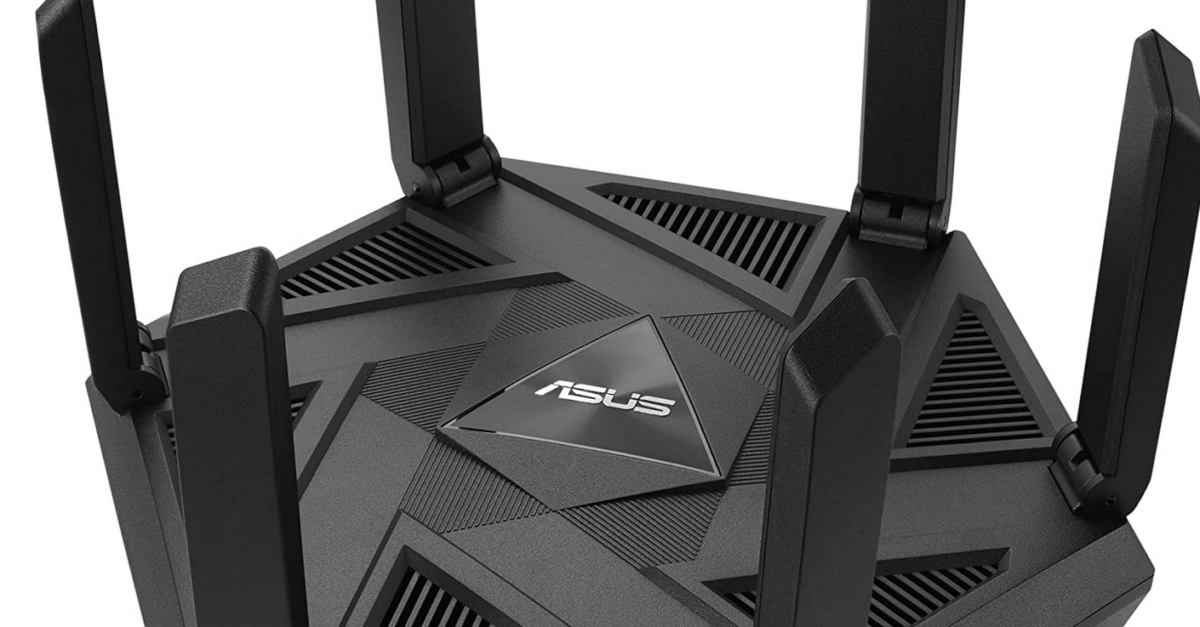 Asus tri-band 6GHz Wi-Fi router with built-in VPN for $250