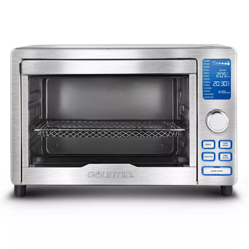 Gourmia digital stainless steel toaster oven air fryer for $60