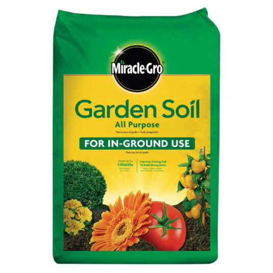 Miracle-Gro all-purpose 0.75-cu ft garden soil for $2