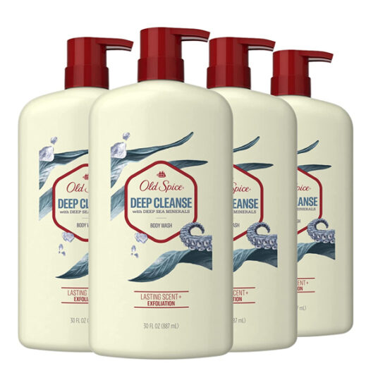 4-pack Old Spice men’s body wash for $22