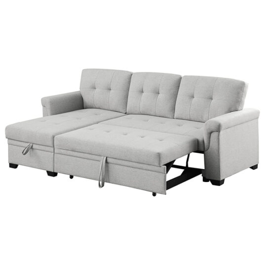 Lilola Home reversible sleeper sofa sectional with storage for $484