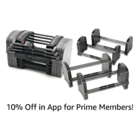 Prime members: PowerBlock Sport EXP Stage 1, 2 or 3 dumbbell sets from $117
