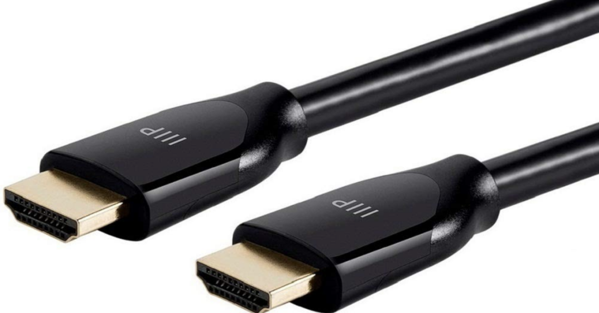 Monoprice certified premium 10-ft. HDMI cable for $4