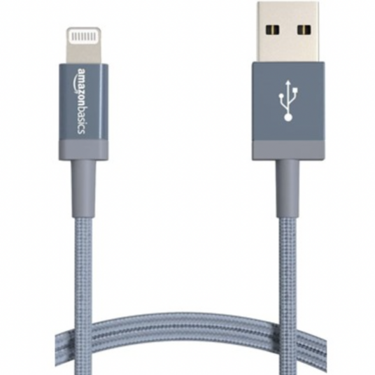 Today only: AmazonBasics 6-ft. USB-A to lightning charging cable for $3