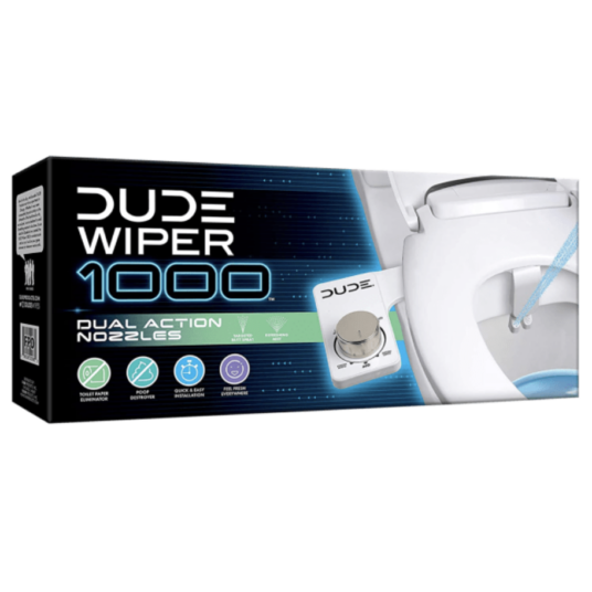 Today only: Dude Wiper 1000 dual-nozzle bidet for $21 shipped