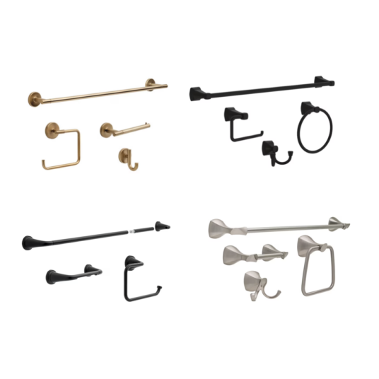 Today only: Up to 25% off select Delta bathroom hardware sets