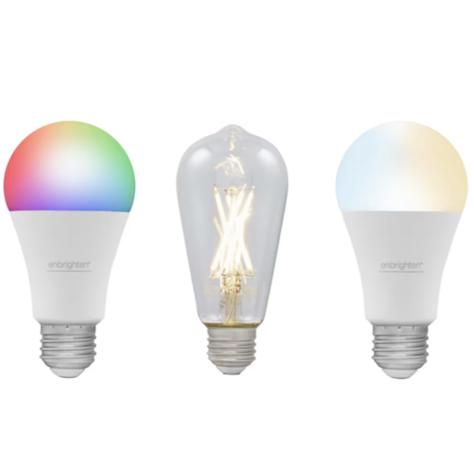 Today only: Take 30% off select Enbrighten smart LED light bulbs