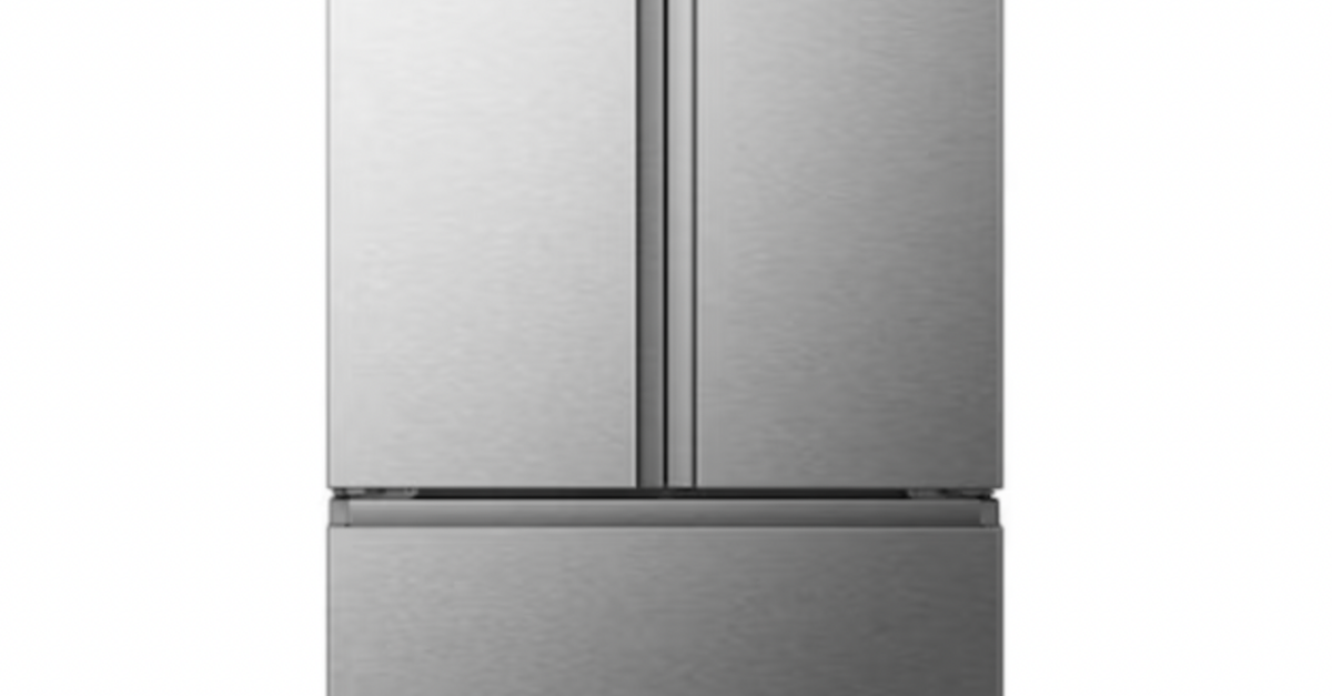 Today only: Hisense 21.2-cu ft French door refrigerator for $1,039