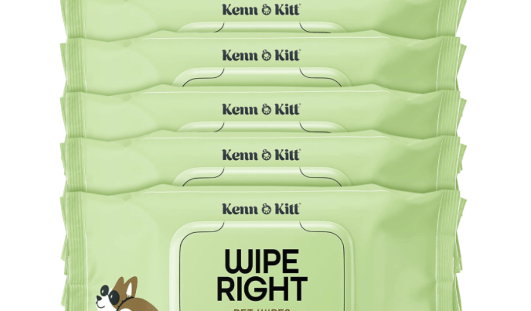 Today only: 600-pack of Kenn & Kitt pet wipes for $21 shipped