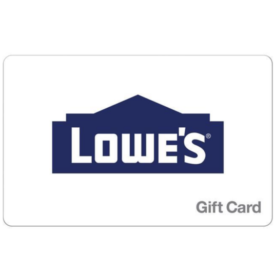 Today only: $50 Lowe’s Home Improvement gift card for $45