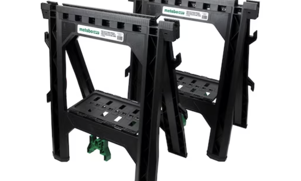 Today only: Metabo HPT plastic saw horse 2-pack for $35