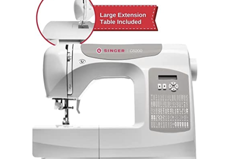Today only: Singer C5200 computerized sewing machine for $100