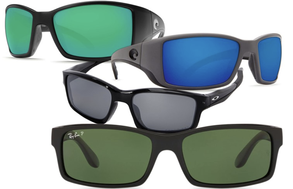 Ray-Ban, Costa Del Mar & Oakley sunglasses from $40
