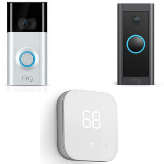 Amazon refurbished doorbell and thermostat favorites from $20