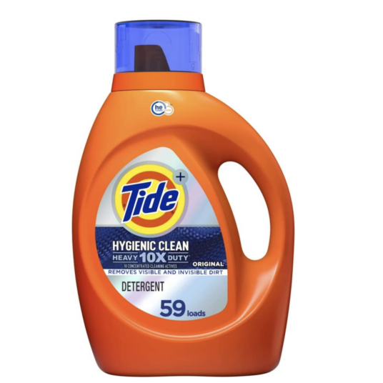 Get 3 Tide Hygienic Clean 92-oz laundry detergent for $27