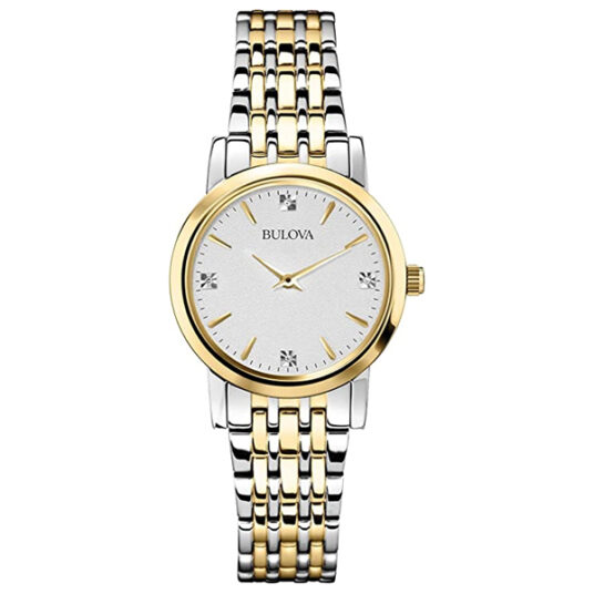 Bulova women’s classic quarts watch for $136
