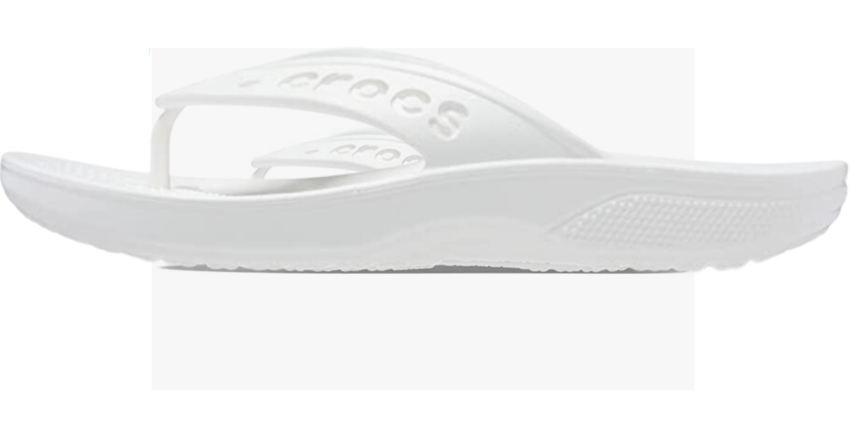 Crocs unisex Baya Li flip flops for $18