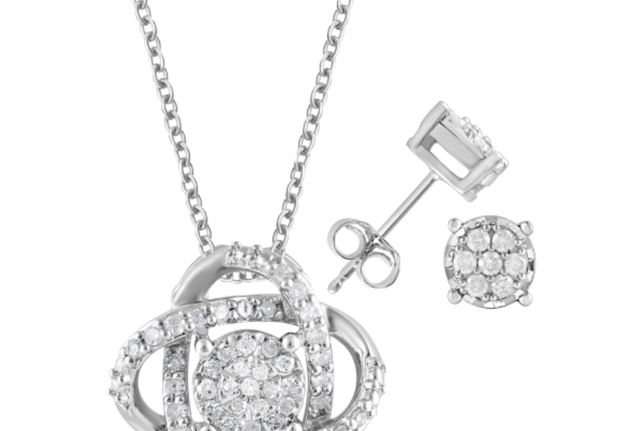 Today only: Diamond Muse 1/4 carat jewelry for $46 shipped