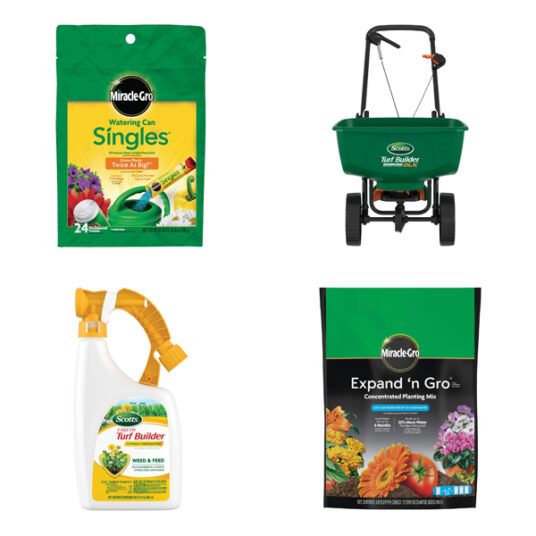 Scotts & Miracle-Gro gardening items from $7
