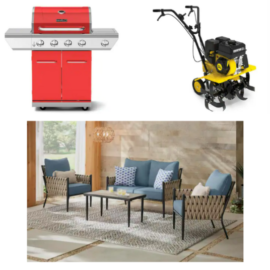 Today only: Up to 45% off patio furniture, grills & more