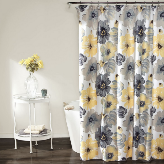 Lush Decor Leah shower curtain for $19