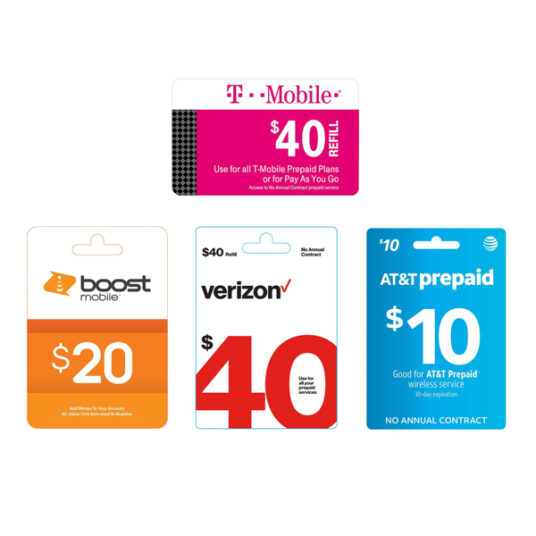 Save an extra $5 on $50 mobile prepaid cards at Target