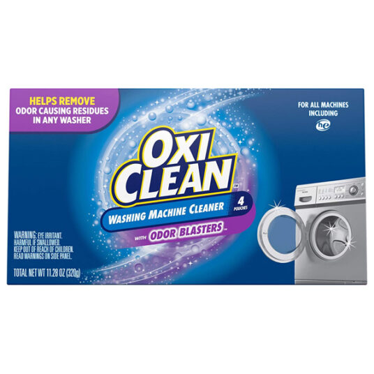OxiClean 4-count washing machine cleaner for $5